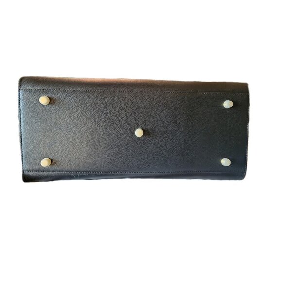 Moncrief Robbie Black Italian Leather Large Bag - Picture 8 of 8